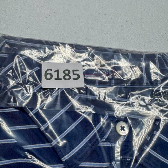 Johnnie O Shirt Men Extra Large Blue Golf Polo Golfer‎ Athletic Office Preppy - Picture 13 of 13